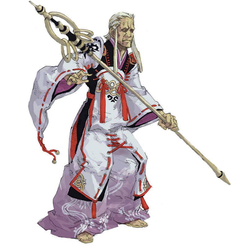 Hogen Kiichi Art from Genji: Dawn of the Samurai