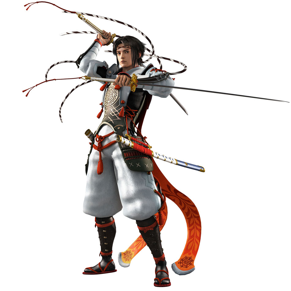 Minamoto Yoshitsune CG Art from Genji: Dawn of the Samurai