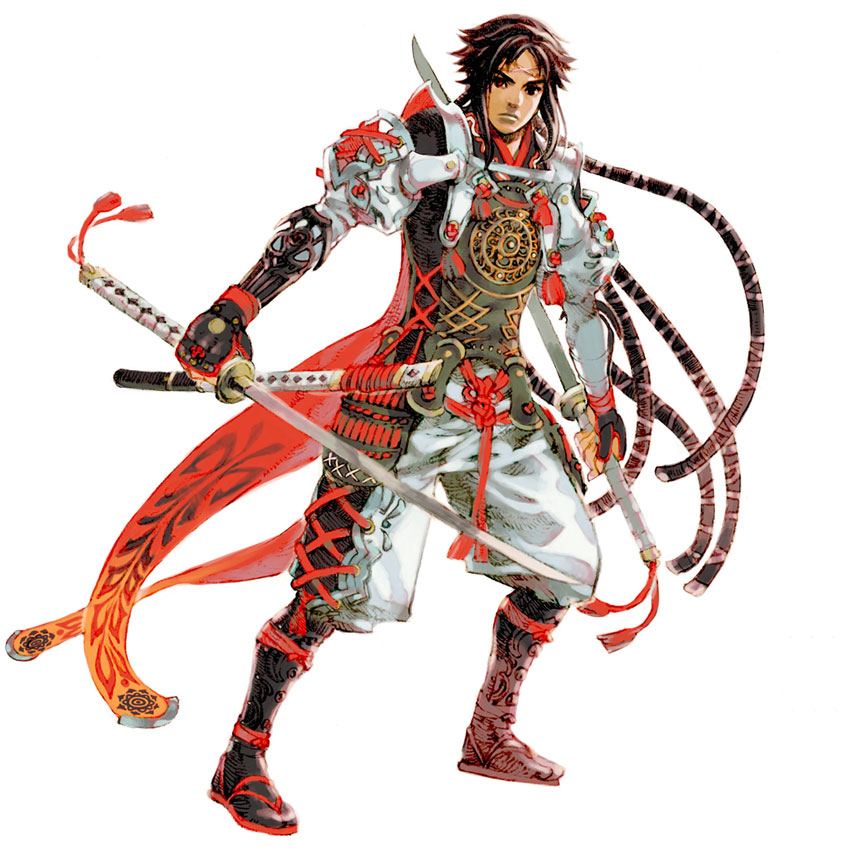 Minamoto Yoshitsune Art from Genji: Dawn of the Samurai