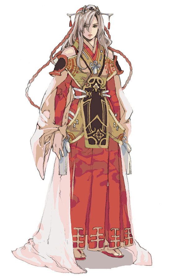 Shizuka Gozen Art from Genji: Dawn of the Samurai