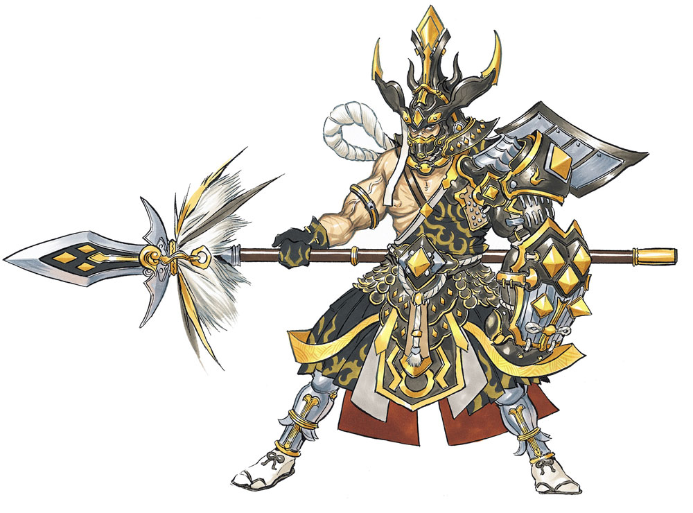 Shoki Moritoshi Art from Genji: Dawn of the Samurai