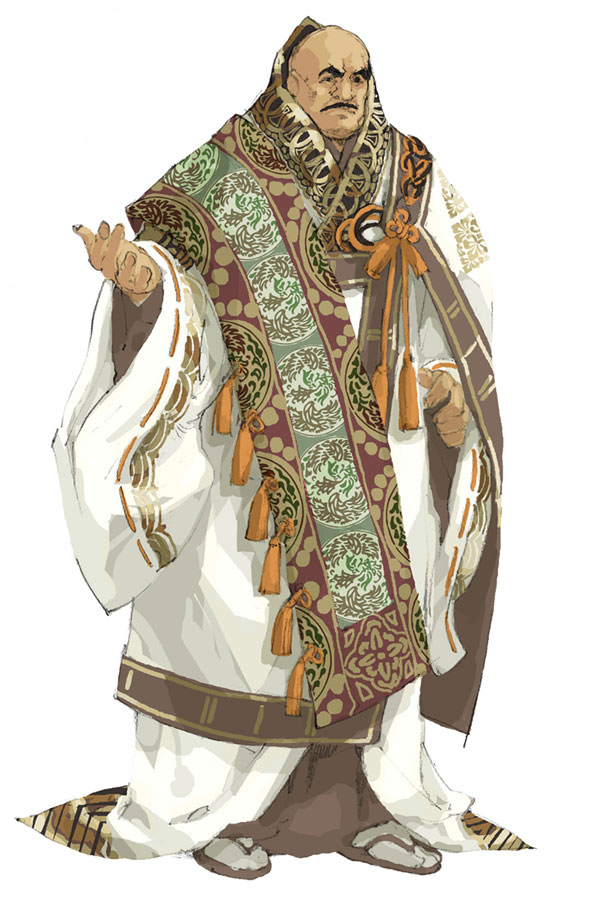 Taira no Kiyomori Art from Genji: Dawn of the Samurai