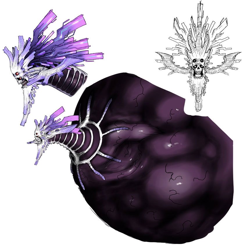Cubia Beta Art from .hack//G.U. vol. 3//Redemption