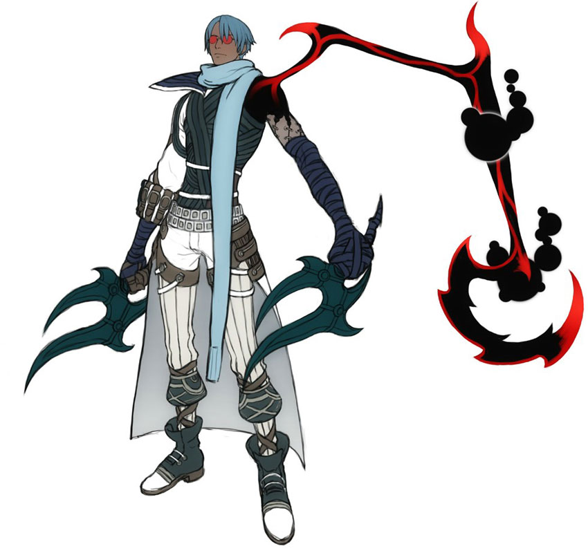 Ovan & Tri-Edge Art from .hack//G.U. vol. 3//Redemption