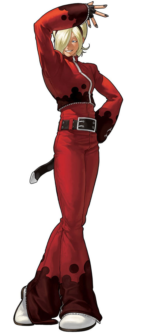 Ash Crimson Art from King of Fighters XII