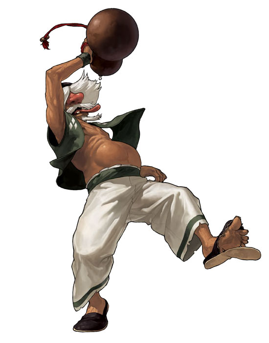 Chin Gentsai Art from King of Fighters XII