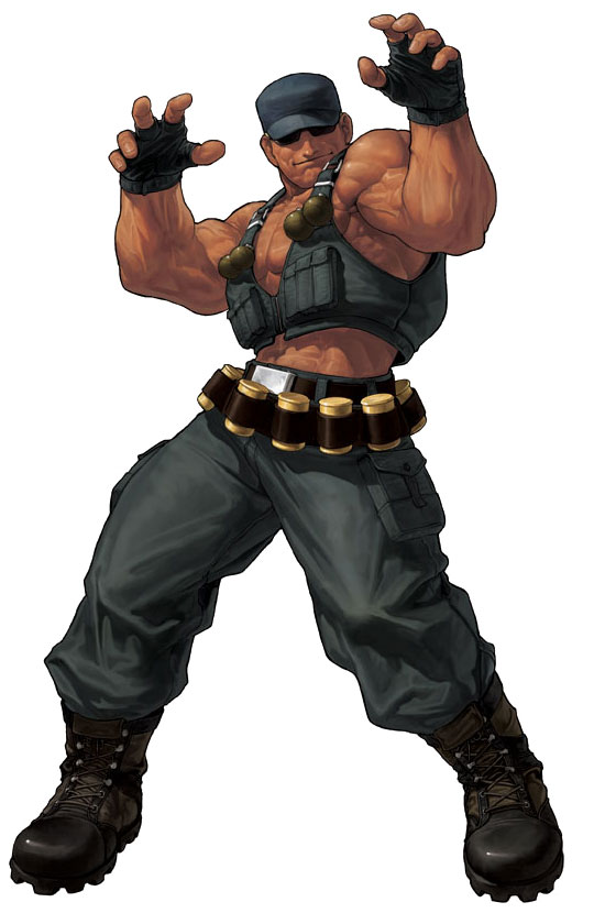 Clark Still Art from King of Fighters XII