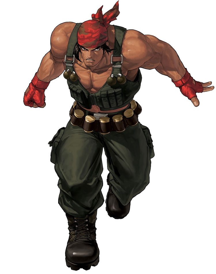 Ralf Jones Art from King of Fighters XII