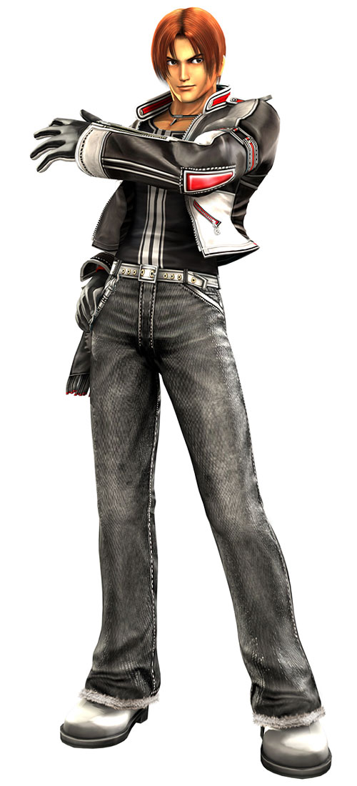 Kyo Kusanagi Art from King of Fighters: Maximum Impact 2