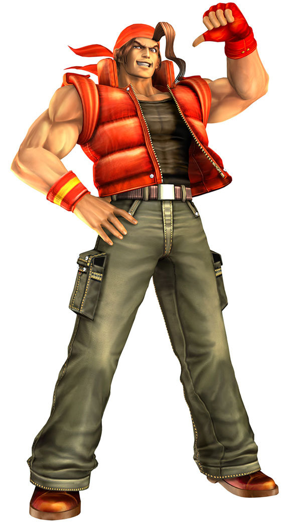 Ralf Jones Art from King of Fighters: Maximum Impact 2