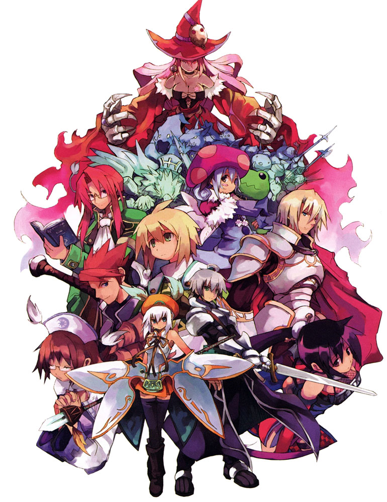 Character Art from Luminous Arc