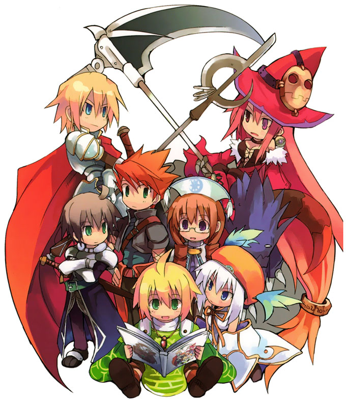 Character Art from Luminous Arc