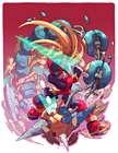 Mega Man Zero 2 Promotional Illustration