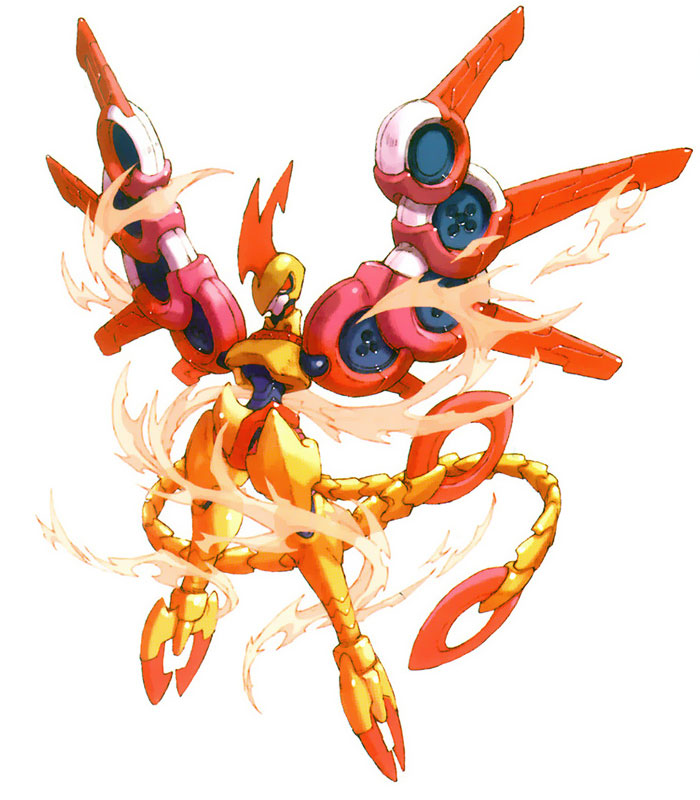 Phoenix Magnion Art from Mega Man Zero 2