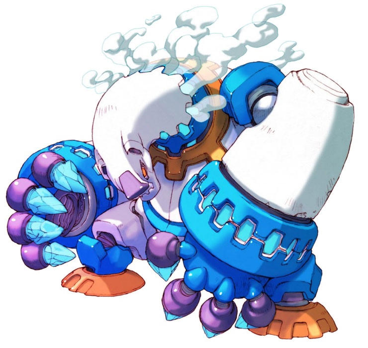 Polar Kamrous Art from Mega Man Zero 2