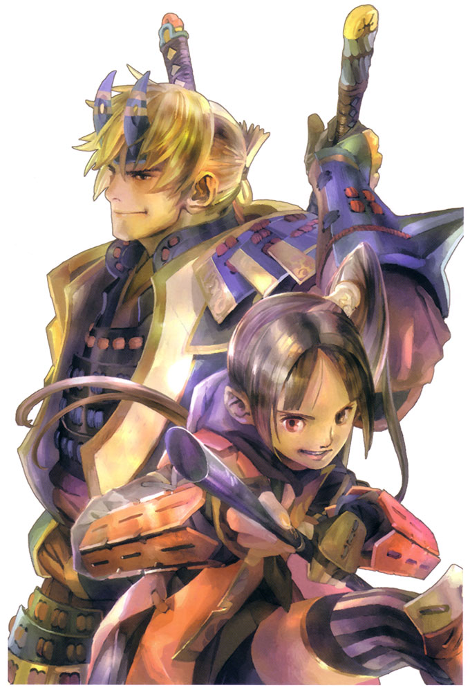 Soki & Akane Art from Onimusha: Dawn of Dreams