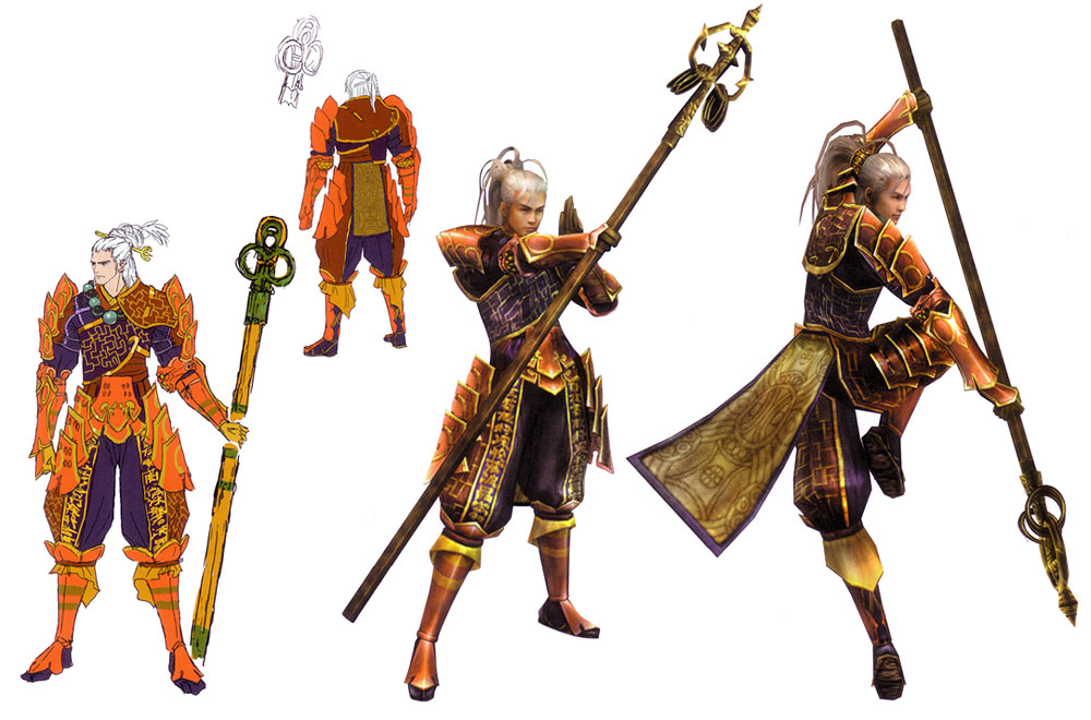 Tenkai - Concept Art from Onimusha: Dawn of Dreams
