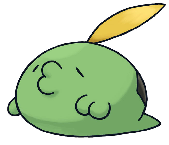 Gulpin Art from Pokémon Mystery Dungeon: Blue Rescue Team