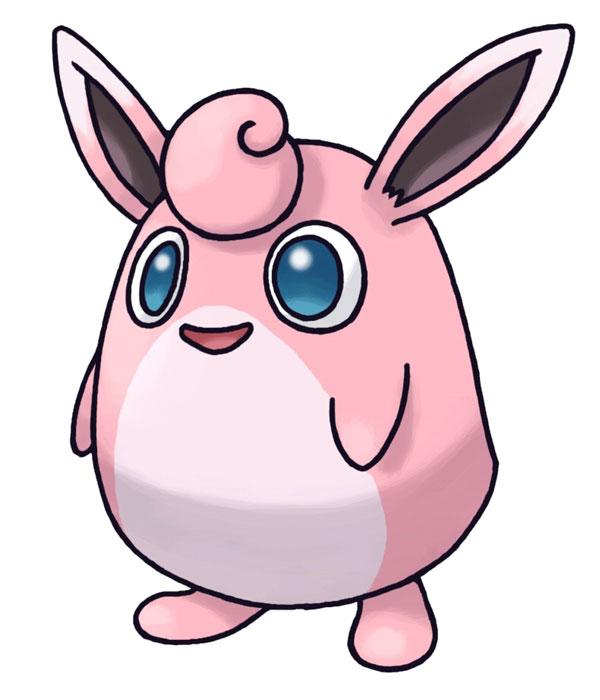 Wigglytuff Art from Pokémon Mystery Dungeon: Blue Rescue Team