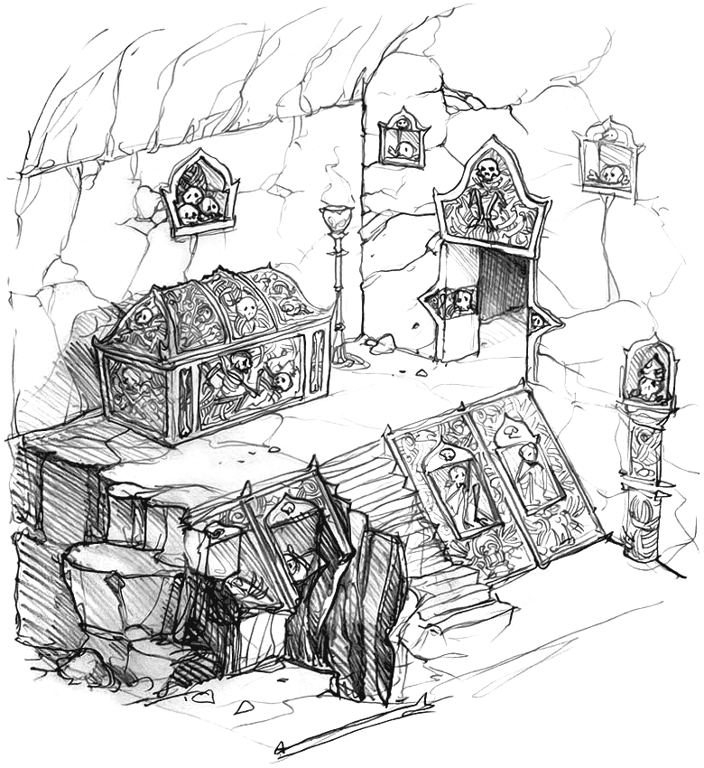 Treasure Vault Art from Prince of Persia: The Fallen King
