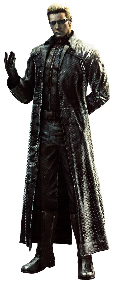 Albert Wesker Art from Resident Evil 5