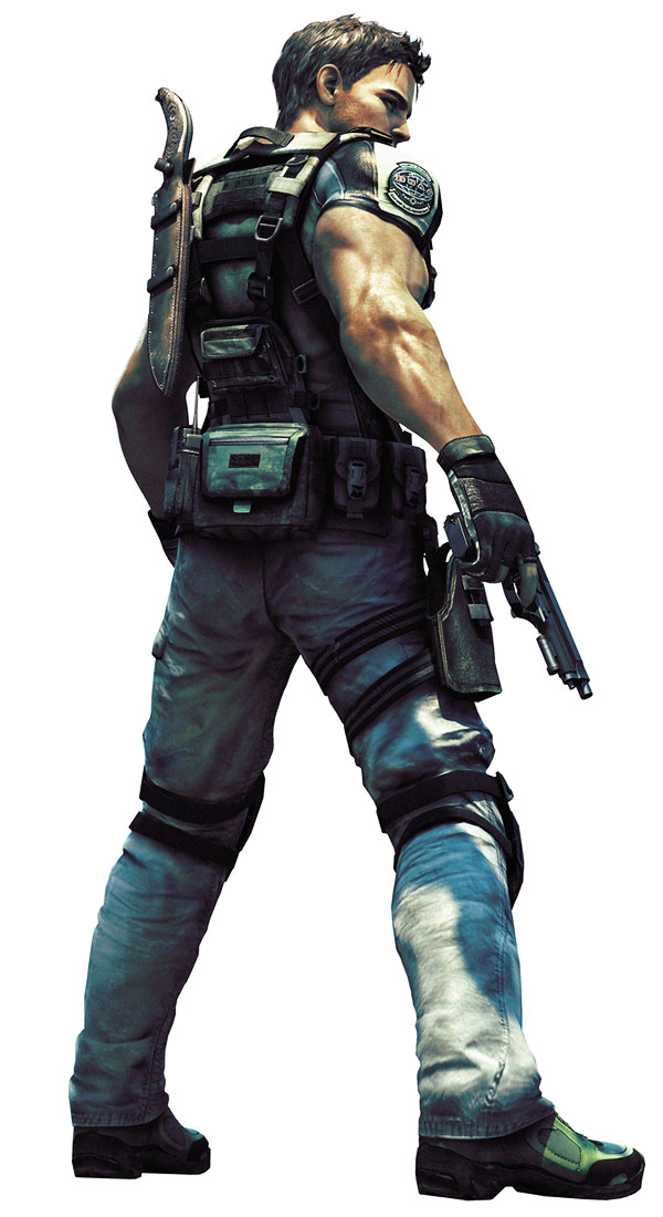 Chris Redfield Art from Resident Evil 5