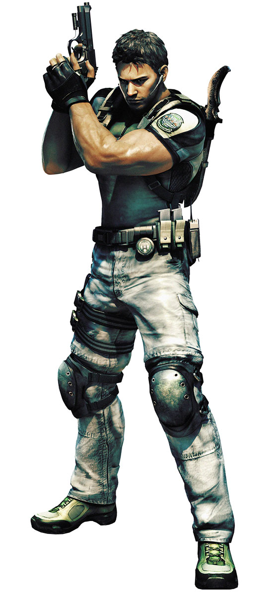 Chris Redfield Art from Resident Evil 5