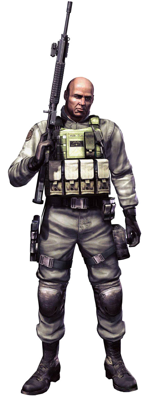 Dan Dechant Art from Resident Evil 5