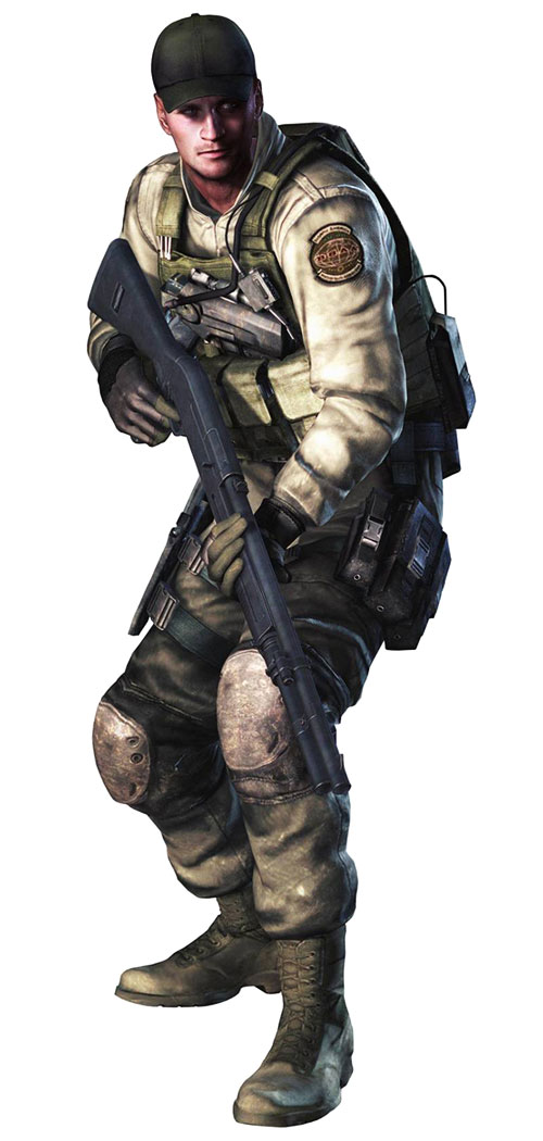 Dave Johnson Art from Resident Evil 5