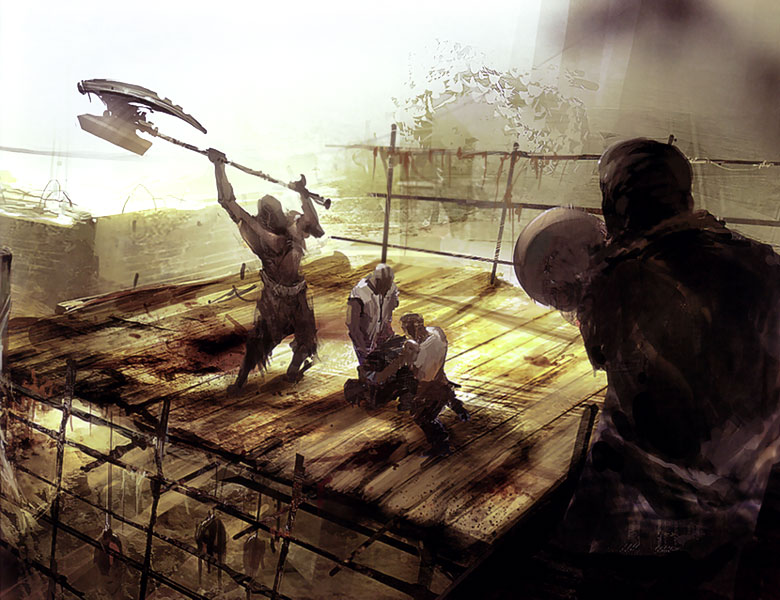 Kijuju Concept Art from Resident Evil 5