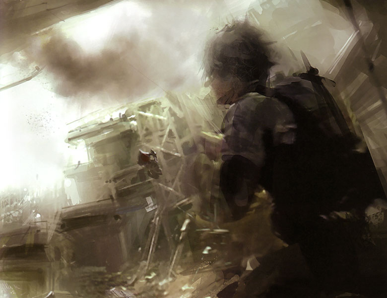 Kijuju Concept Art from Resident Evil 5
