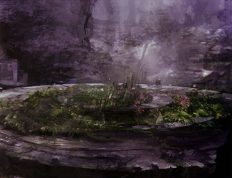 Setting Concept Art from Resident Evil 5