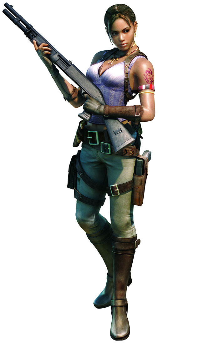Sheva Alomar Art from Resident Evil 5