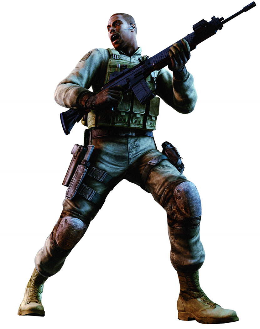 RE5 Gold Box - Josh Art from Resident Evil 5