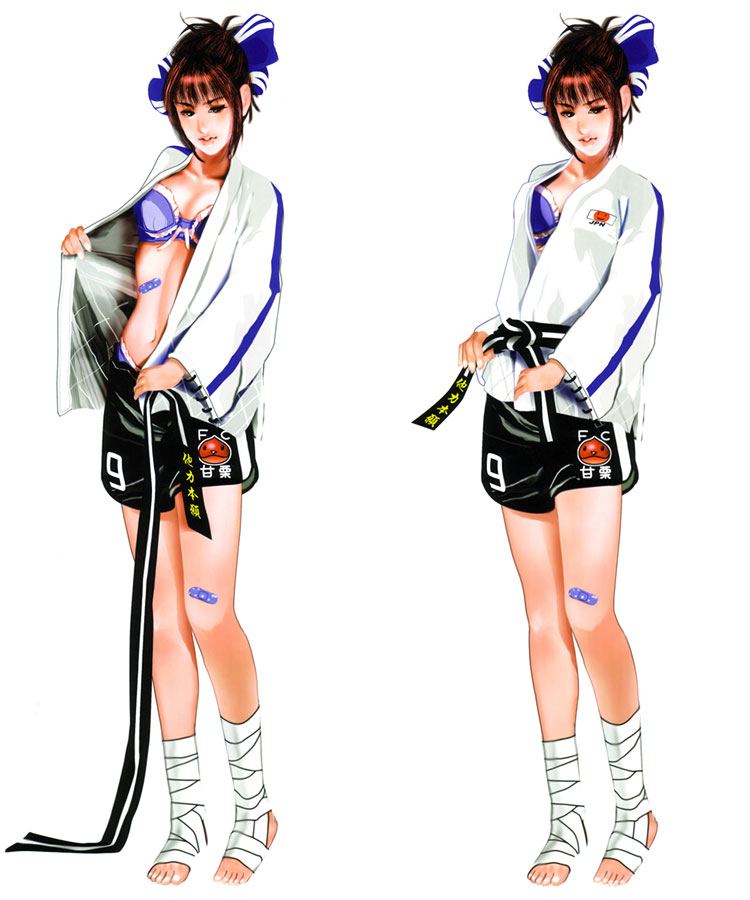 Makoto Aihara Art from Rumble Roses XX