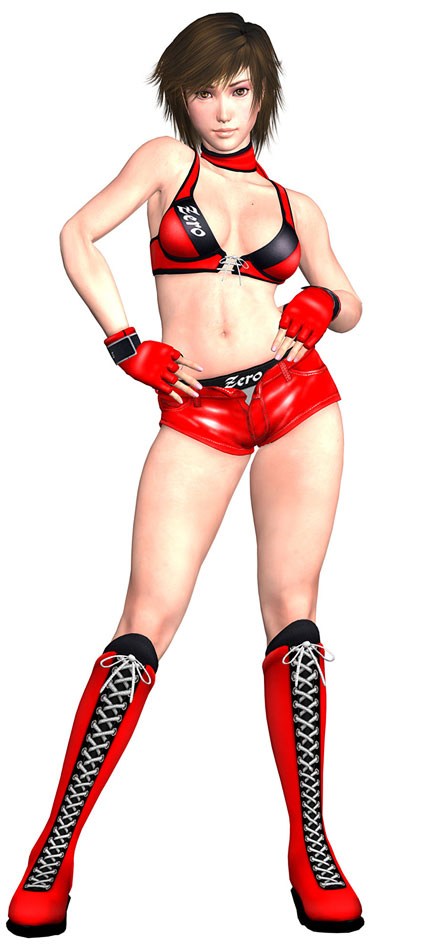 Reiko Hinomoto - Render from Rumble Roses XX
