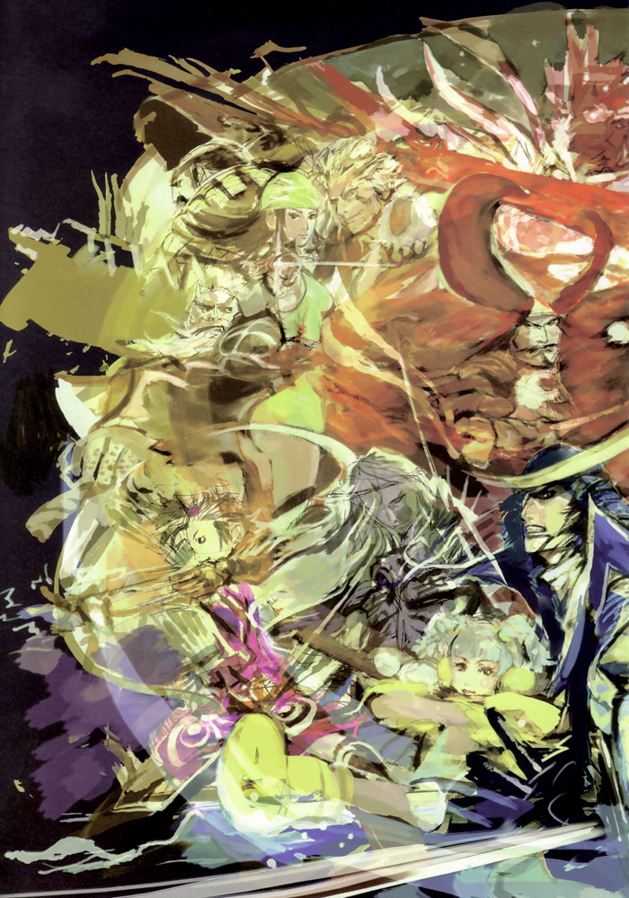 Characters Art from Sengoku Basara