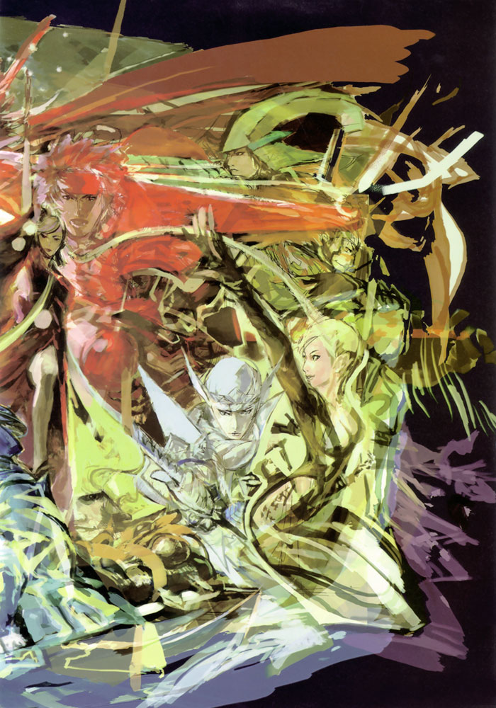 Characters Art from Sengoku Basara