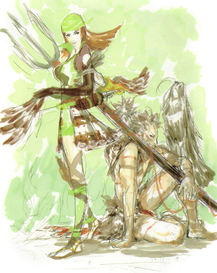 Matsu & Maeda Art from Sengoku Basara