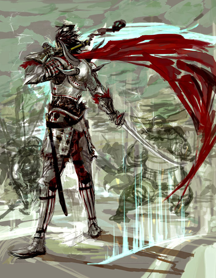 Oda Nobunaga Art from Sengoku Basara