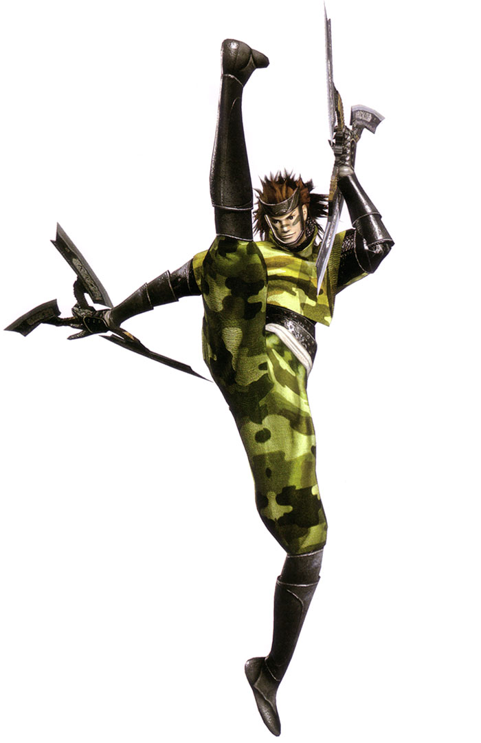 Sarutobi Sasuke Art from Sengoku Basara