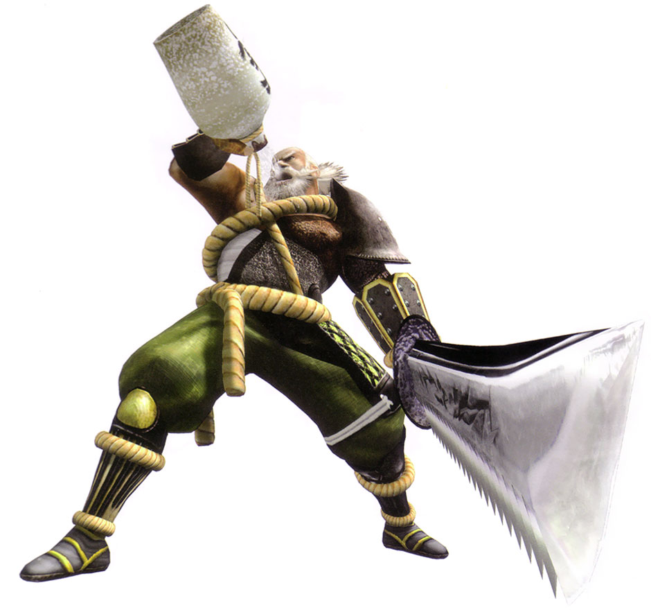 Shimazu Yoshihiro Art from Sengoku Basara