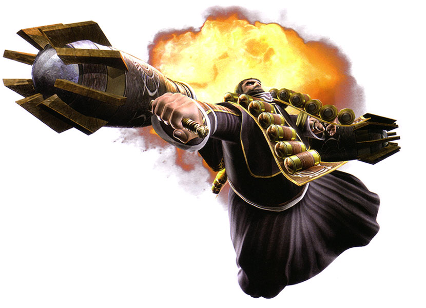 Zabii Art from Sengoku Basara