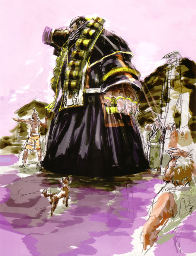 Zabii Art from Sengoku Basara