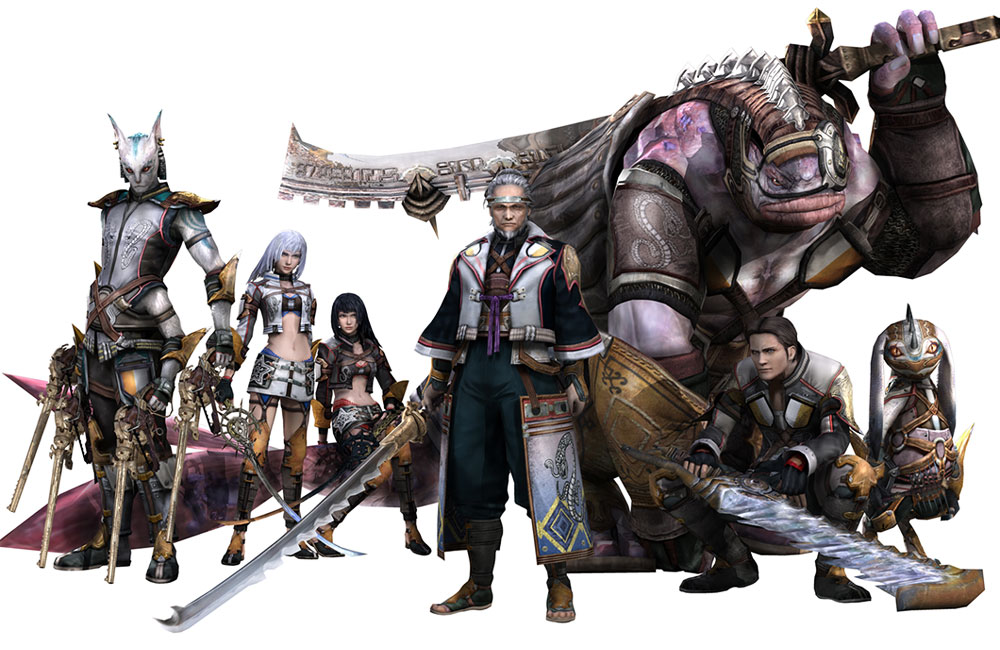 Characters Art from The Last Remnant