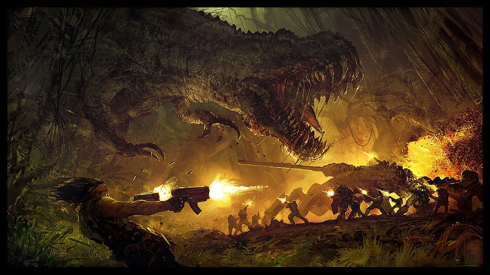 Into The Pixel Feature Piece Art from Turok