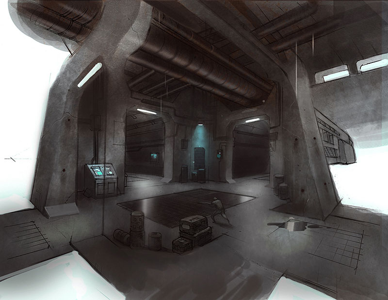 MG Base Interior Art from Turok