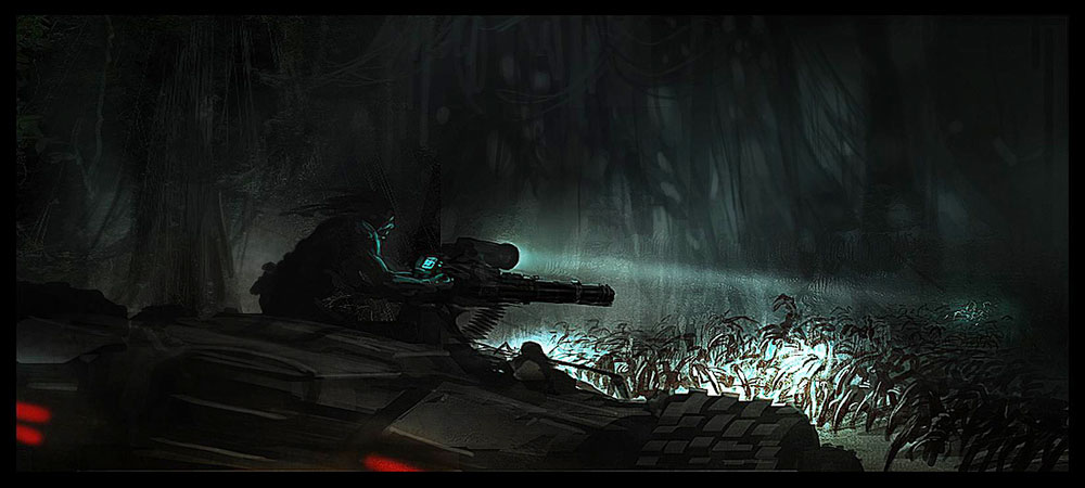 Surrounded by Bugs Art from Turok