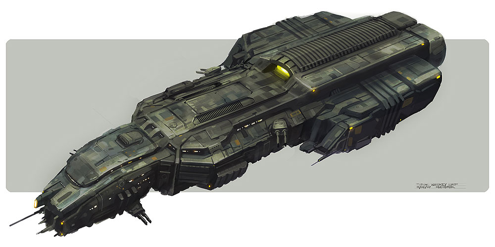 Whiskey Ship Art from Turok