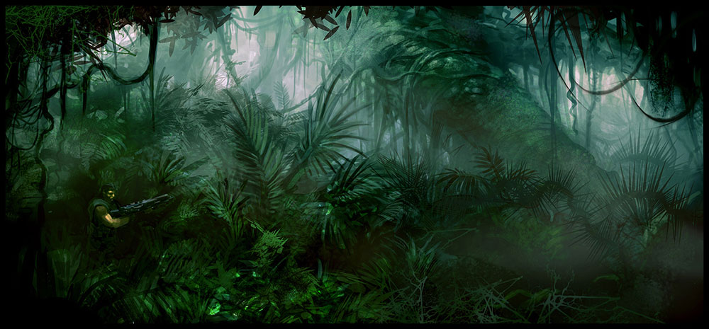 Junglescape Art from Turok